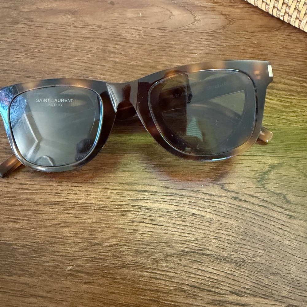 Saint Laurent Tortoise Shell Sunglasses